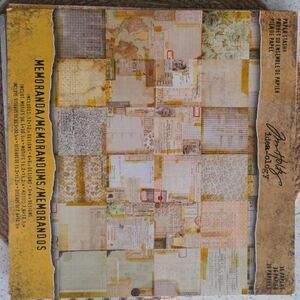 TIm Holtz Scarpbook papers stash
